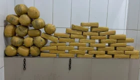 PM prende um e apreende grande quantidade de maconha em Cacoal