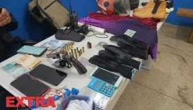 Polícia Militar prende casal e apreende arma usada em homicídio na Avenida...