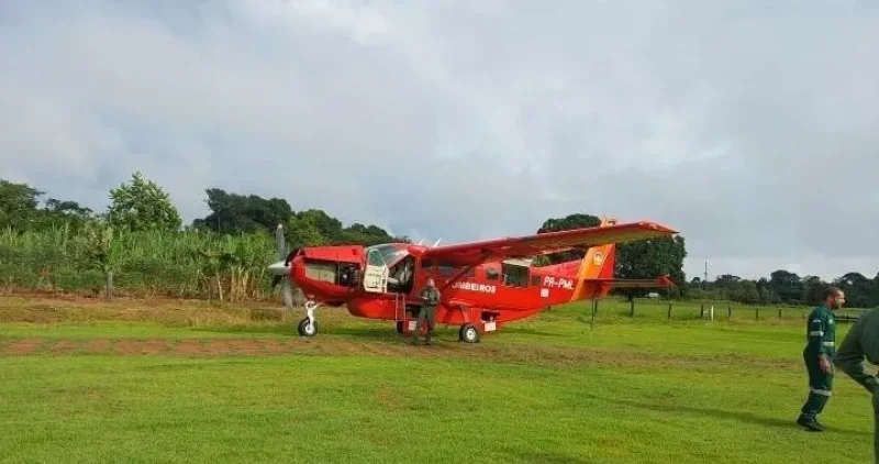 Transferência aeromédica de menor mobiliza forças de segurança e saúde em Seringueiras