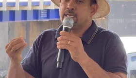 Vereador Cidinei da 200 relata em tribuna a inauguração de ponte na Linha 200...