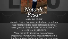 Escola CDA emite pesar pelo falecimento do estudante Eduardo Nascimento