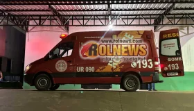 Mulher quase degola homem com caco de vidro em Rolim de Moura