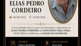 Nota de Pesar: Elias Pedro Cordeiro