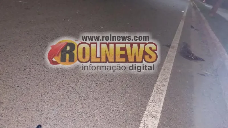 Foto 6 da matéria: Jovem que morreu a caminho do frigorífico deslizou com a moto e foi arremessado contra poste em Rolim de Moura