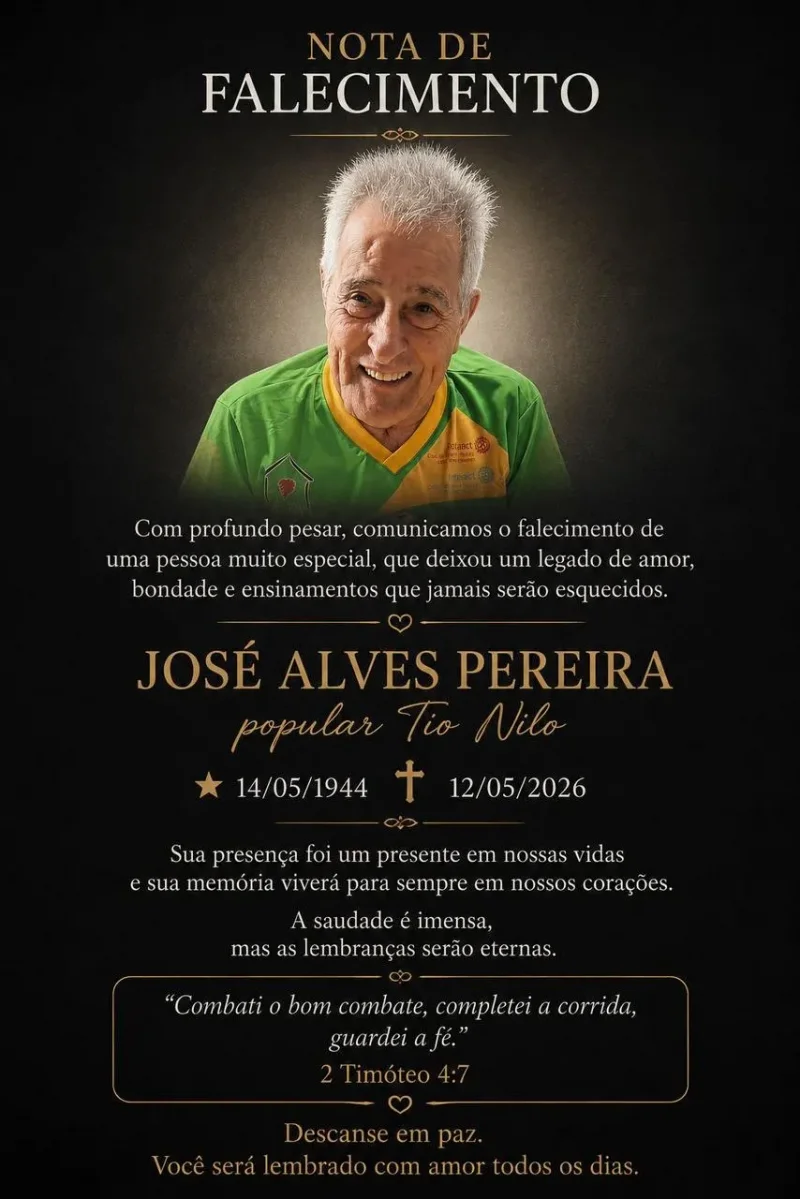 Morre em Rolim de Moura, “ Tio Nilo” muito conhecido no meio esportivo