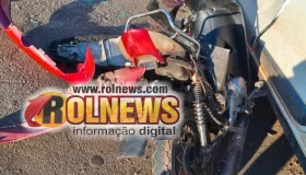 Motociclista fica gravemente ferido após colisão com Fiat Strada em Santa...