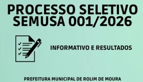 SEMUSA divulga retificação de edital de Processo Seletivo Simplificado em...