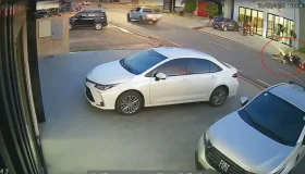 Vídeo: motorista é preso após derrubar policial da PRF durante perseguição...