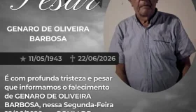 Nota de Pesar: Genaro de Oliveira Barbosa