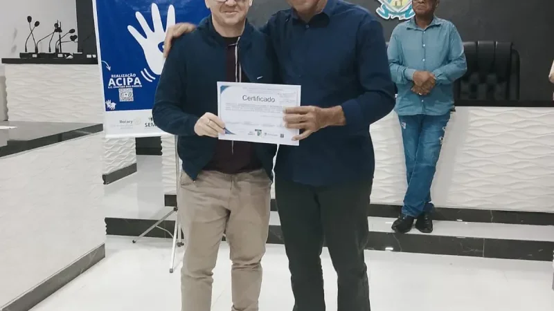 Foto 1 da matéria: ACIPA realiza entrega de certificados do Curso Básico de Libras em Alto Alegre dos Parecis
