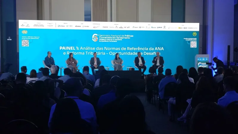 Evento reúne especialistas de todo o país para discutir inovação, inteligência comercial e estratégias para ampliar a eficiência dos serviços de saneamento.
