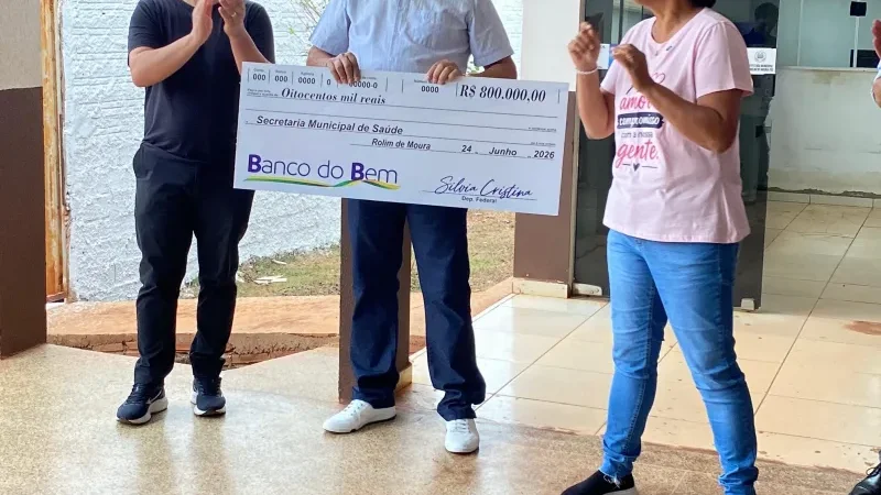 Foto 4 da matéria: Aldo Júlio celebra novo investimento de R$ 800 mil para UBS do Planalto e destaca atuação de Sílvia Cristina em Rolim de Moura