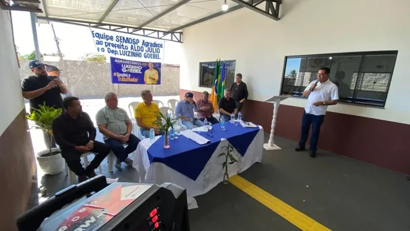 Foto 5 da matéria: Aldo Júlio entrega nova cozinha e refeitório da SEMOSP e reforça compromisso com a valorização dos servidores