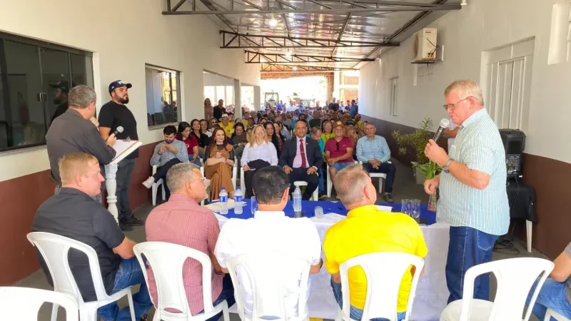 Foto 3 da matéria: Aldo Júlio entrega nova cozinha e refeitório da SEMOSP e reforça compromisso com a valorização dos servidores