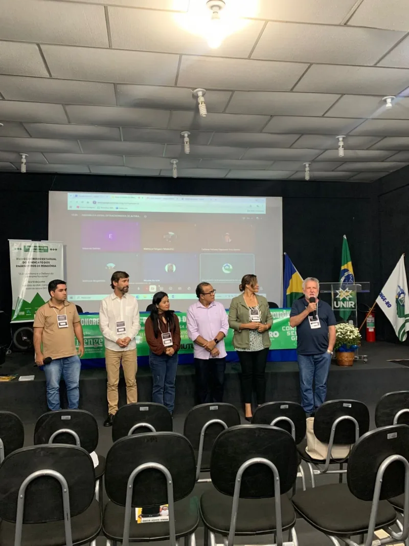 A presença de engenheiros bolivianos, acadêmicos da UNIR e profissionais de todo o estado reforçou a relevância do evento como um dos mais importantes fóruns da categoria na região Norte do país.