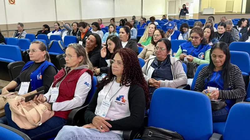 Foto 1 da matéria: Programa Nascentes capacita agentes de saúde e endemias em Rolim de Moura e reforça relação entre saneamento e prevenção de doenças