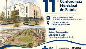 Rolim de Moura realiza 11ª Conferência Municipal de Saúde nos dias 2 e 3 de...