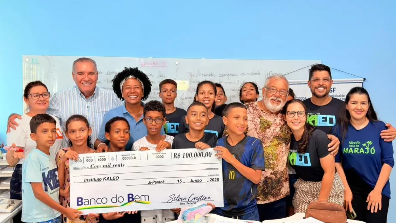 Centro Educativo Dom Bosco e o Instituto Kaleo receberam cada um R$ 100 mil para apoiar as atividades.