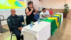 Vereadora Janete Lins representa a Câmara Municipal na abertura da Semana...