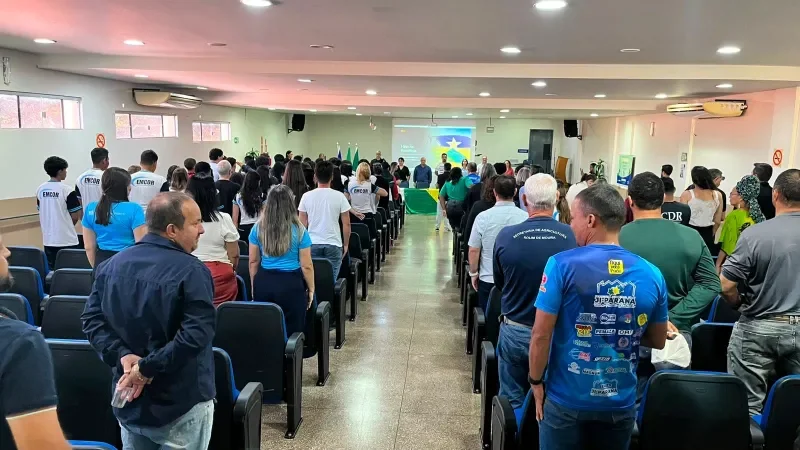 Foto 3 da matéria: Vereadora Janete Lins representa a Câmara Municipal na abertura da Semana Nacional e Estadual de Políticas sobre Drogas