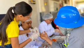 Rolim: SEMUSA realiza ação do Julho Amarelo com testes rápidos