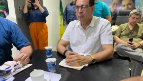 Aldo Júlio se reúne com a diretoria da Águas de Rolim de Moura, cobra...