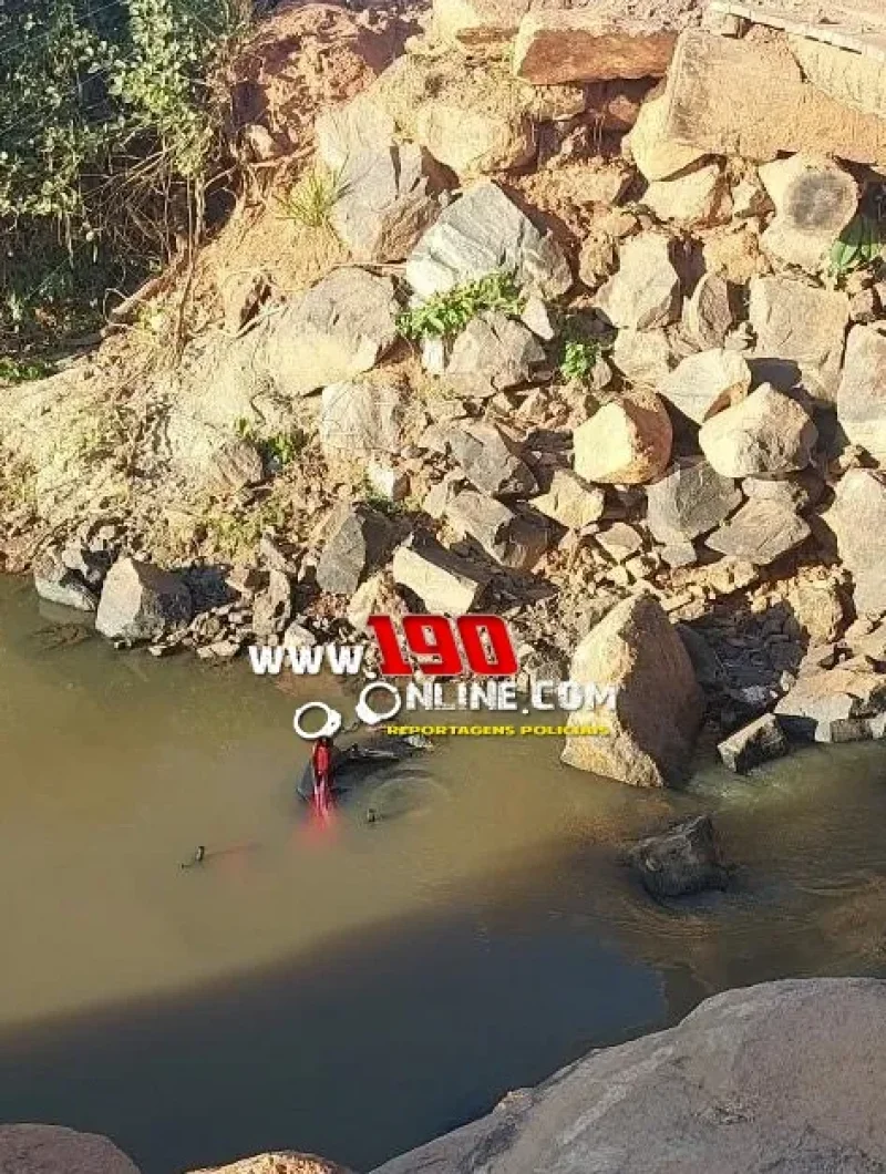 Alta Floresta do Oeste: Motociclista morre após perder controle da direção e cair em rio na zona rural