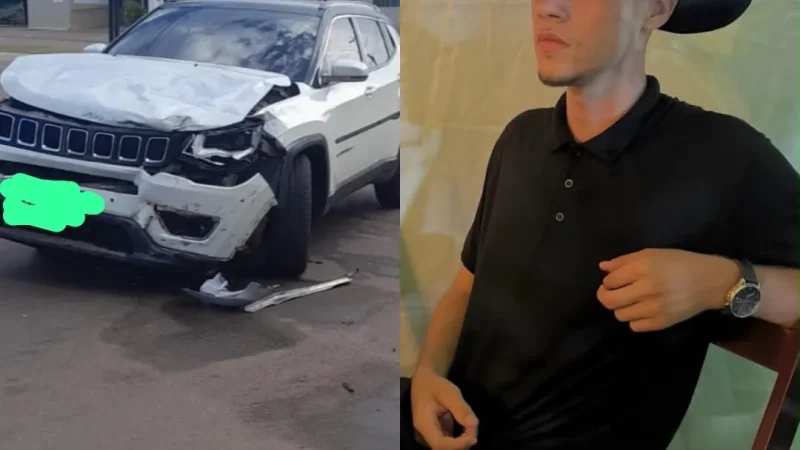 Após lutar pela vida, jovem arremessado de moto em acidente em Rolim de Moura...