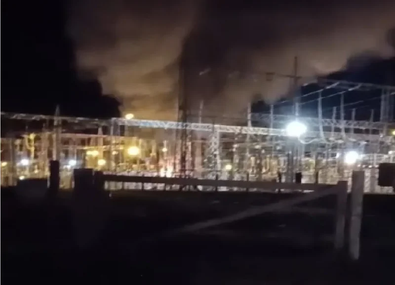 Explosão seguida de incêndio atinge estação da Eletronorte em Vilhena