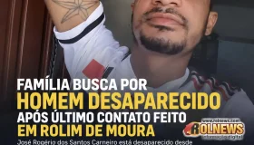 Família busca por homem desaparecido após último contato feito em Rolim de...