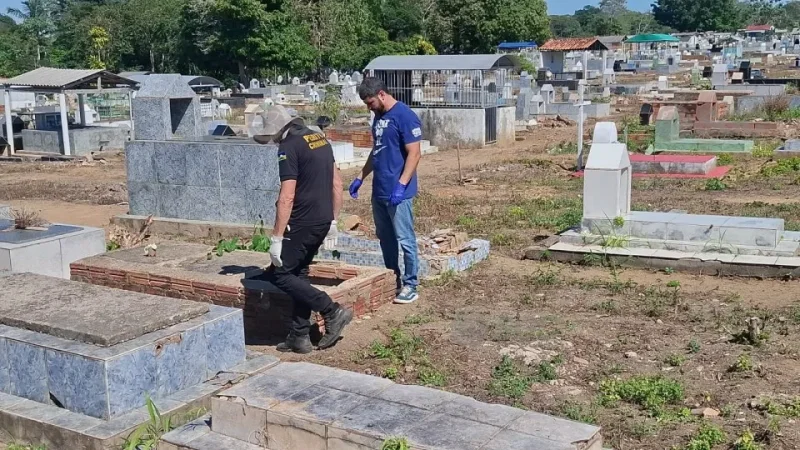 Homem desaparecido é encontrado morto dentro de túmulo em cemitério da capital