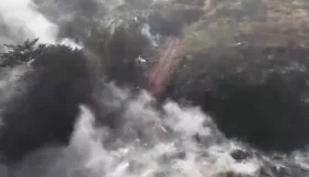 Incêndio de mais de 24 horas destrói área de armazenamento de cooperativa de...