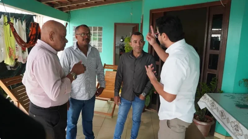 Marcelo Cruz e Pastor Evanildo Ferreira visitam lideranças, cooperativa e representantes comunitários em Itapuã do Oeste e Alto Paraíso