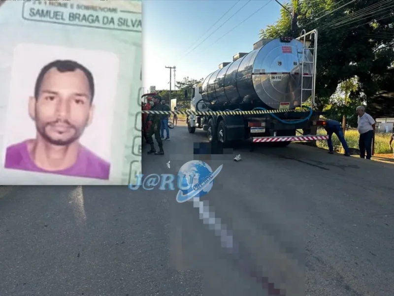 Motociclista morre após bater na traseira de caminhão parado em Jaru