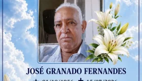 Nota de falecimento de José Granado Fernandes