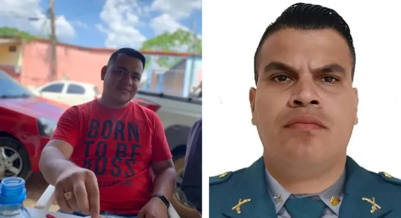 Thiago Gabriel Levino Amaral, que foi preso suspeito de matar a tiros o Cabo Elder Neves de Oliveira — Foto: Reprodução