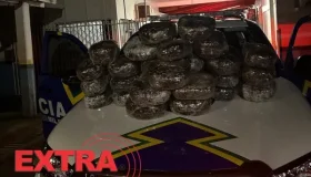 PM apreende mais de 30 quilos de maconha e prende suspeito em São Francisco do...