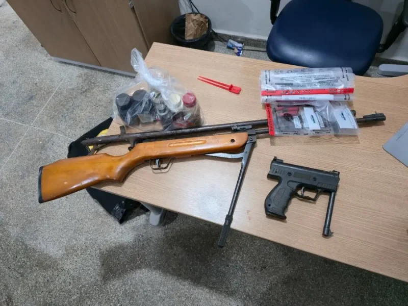 Polícia Civil apreende 42 munições e prende um durante investigação de latrocínio