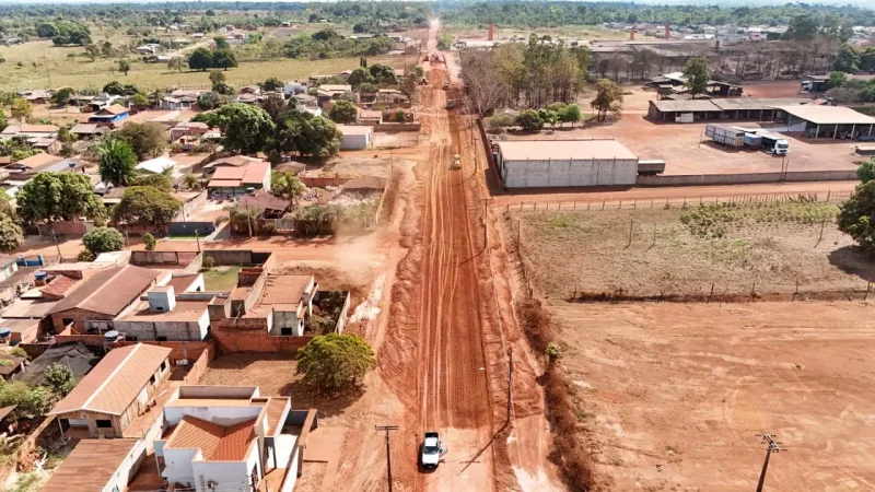 As obras de pavimentação asfáltica da Rua Parnaíba, em Rolim de Moura, já foram iniciadas e atendem a uma reivindicação antiga dos moradores da região.