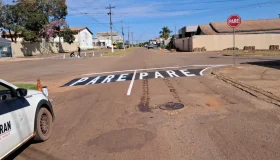 Rua Jaguaribe passa a ser preferencial em cruzamento de Rolim de Moura