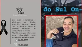 UNIR emite nota de pesar pela morte de jovem de Rolim de Moura após acidente...