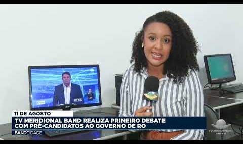 TV Meridional Band realiza nesta quinta, 11, primeiro debate com Pré-Candidatos ao...