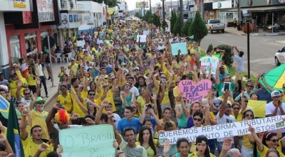 Manifestações do do dia 13 de março acontecem em seis cidades de Rondônia