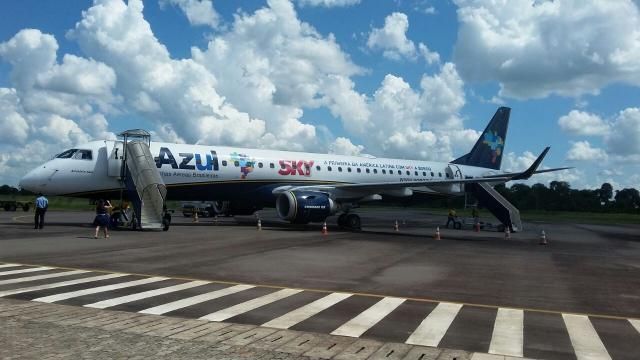 Aeroporto de Cacoal retoma operações com jato para 119 passageiros