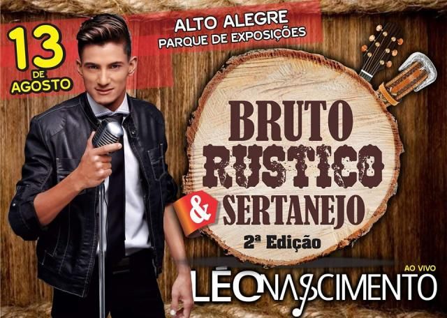Alto Alegre: Vendas de ingressos para show com Léo Nascimento começa nesta sexta-feira