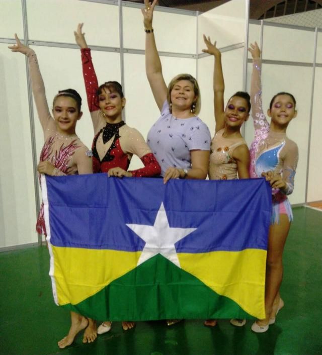 Ginástica rítmica de Rondônia sobe quatro posições no ranking dos Jogos Escolares da Juventude em João Pessoa