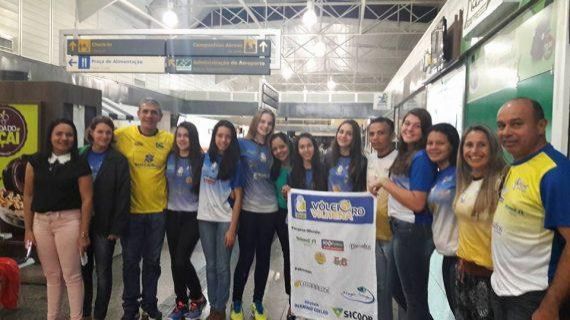 Atletas de voleibol de Vilhena representam Rondônia na maior competição de base da América Latina