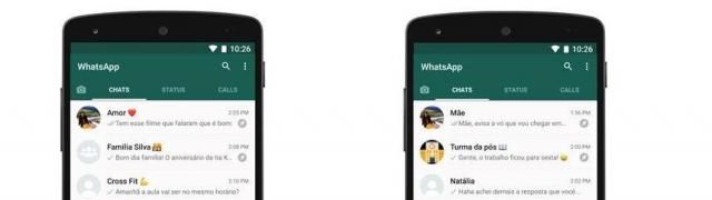 WhatsApp ganha recurso que permite fixar conversas