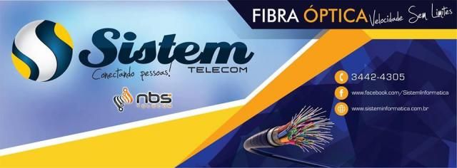 Sistem Telecom oferece Internet Fibra Óptica no Cidade Alta