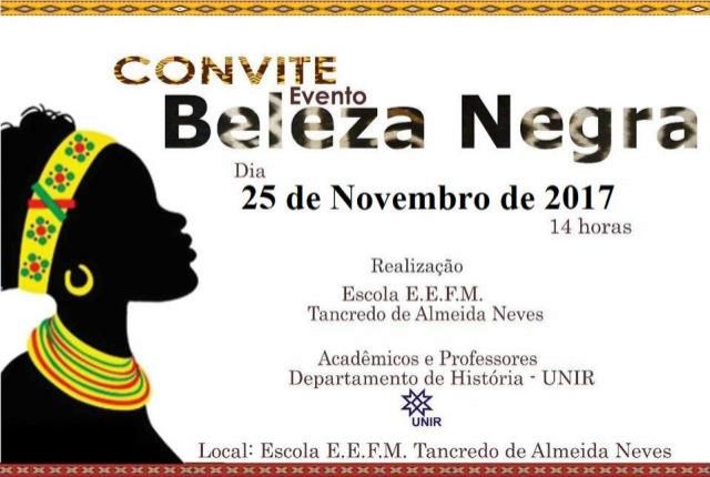 Evento Beleza Negra será realizado em Rolim de Moura no próximo sábado, 25
